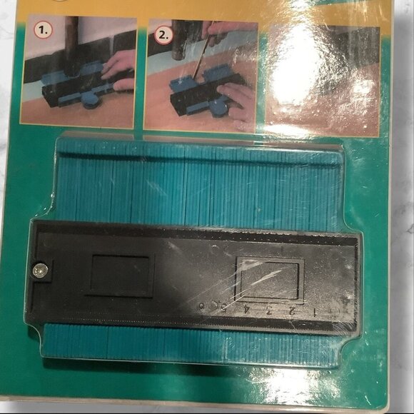 Wolfcraft Contour Gauge 125mm Shape Duplicator Tool For Accurate Profile Copying - Picture 8 of 10